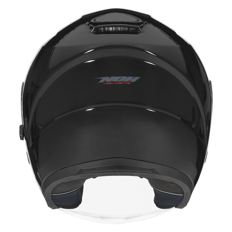Offener Motorradhelm NOX N128 schwarz