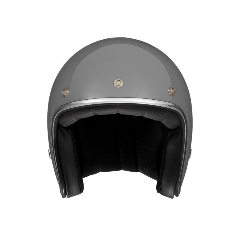 Offener Motorradhelm NOX N242 grau