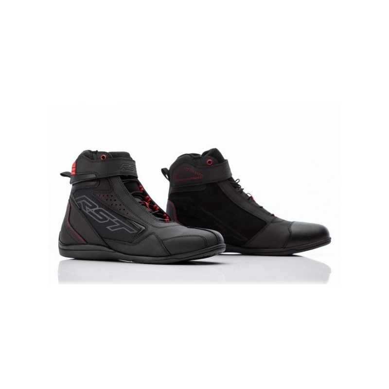 Motorradstiefel RST Frontier CE schwarz-rot Ausverkauf