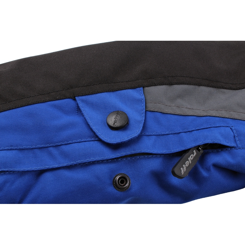 Roleff Liverpool schwarz-blaue Motorradjacke