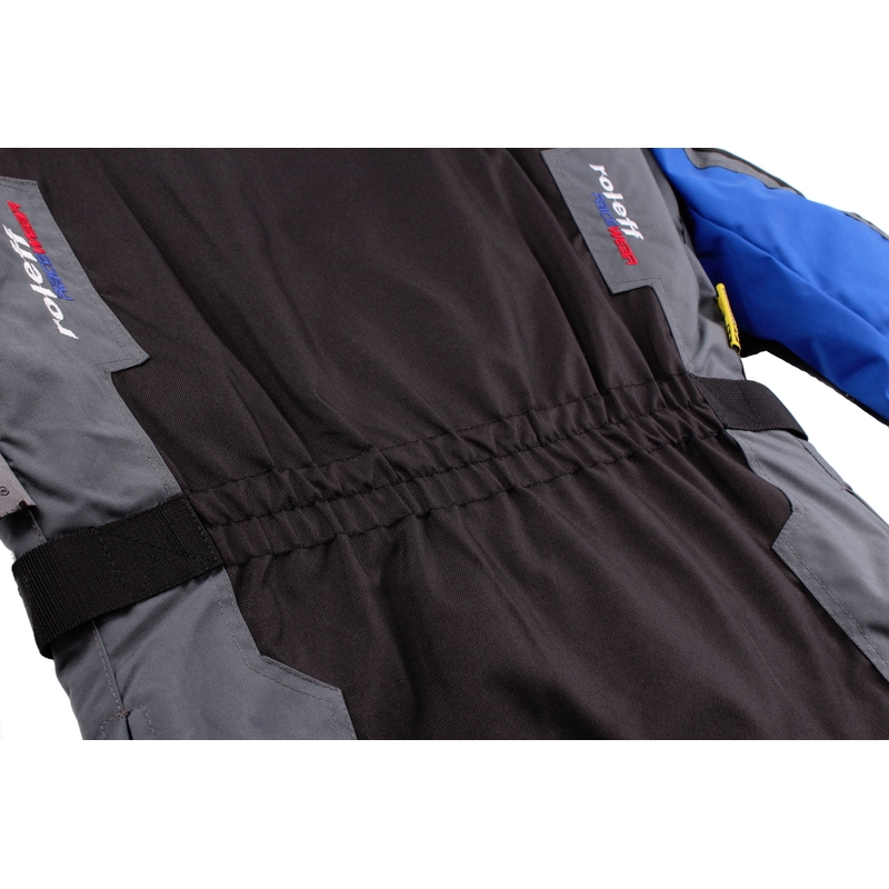 Roleff Liverpool schwarz-blaue Motorradjacke