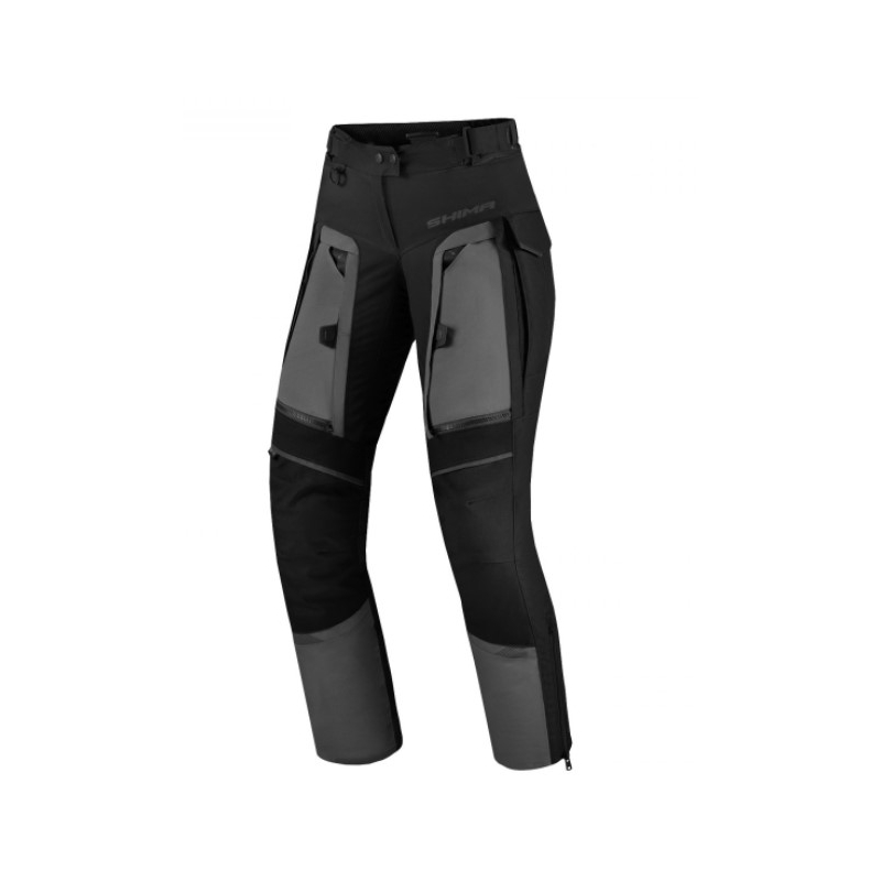 Shima Hero 2.0 Motorradhose für Frauen in Schwarz und Grau
