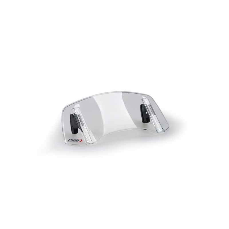 Multiadjustable visor PUIG 2.0 fixed by screws getönt