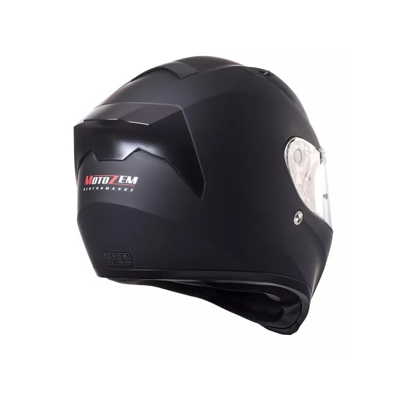 Street Racer SR I1 Integrierter Motorradhelm MotoZem Performance black Ausverkauf