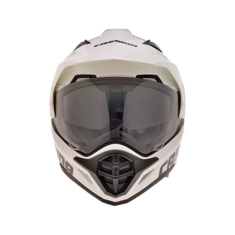 Enduro-Motorradhelm Cassida Tour Weiß Ausverkauf