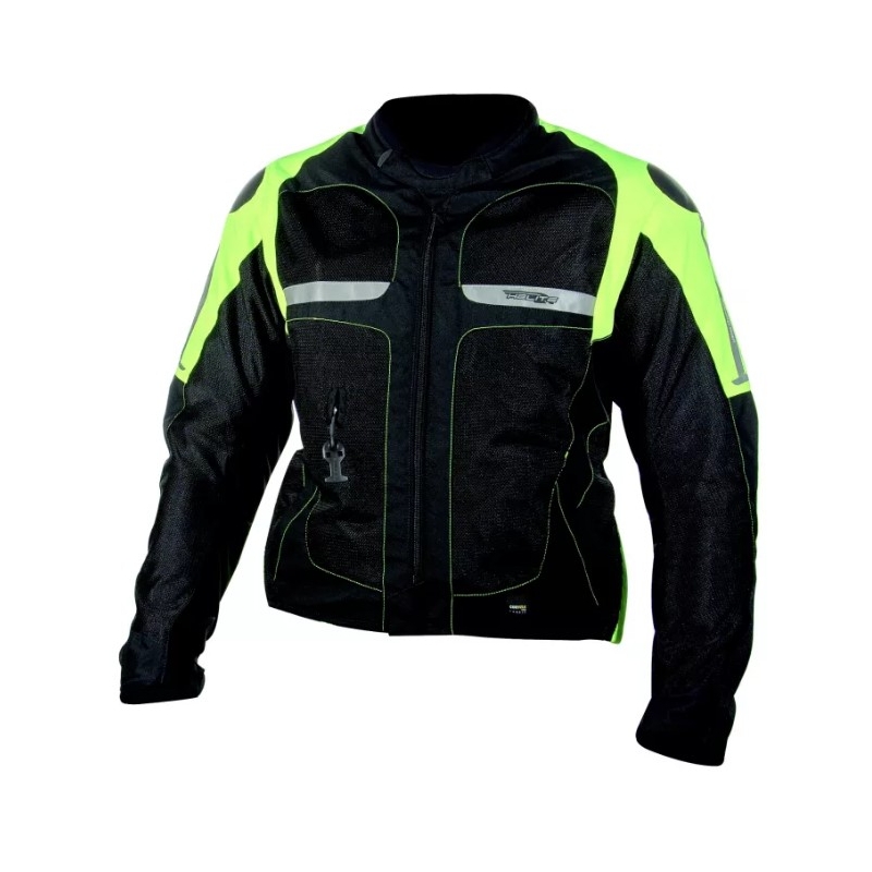 Airbagjacke HELITE Vented schwarz-fluorgelb