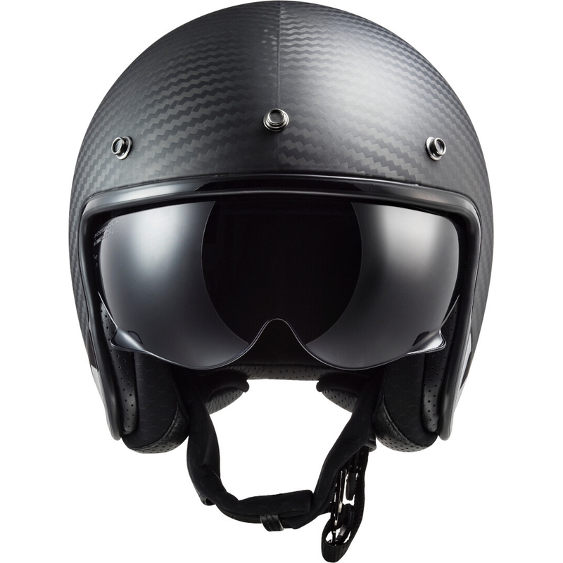 Offener Motorradhelm LS2 OF601 Bob C Carbon - Klasse II