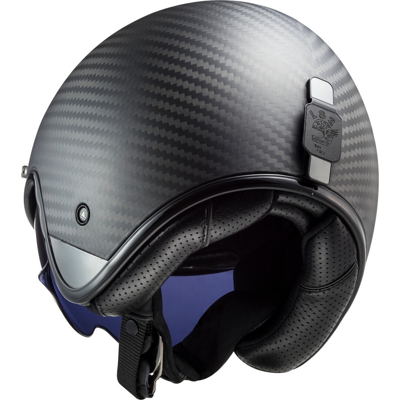 Offener Motorradhelm LS2 OF601 Bob C Carbon - Klasse II
