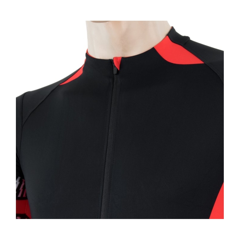 Sensor Race Trikot schwarz-rot - kurzarm Ausverkauf