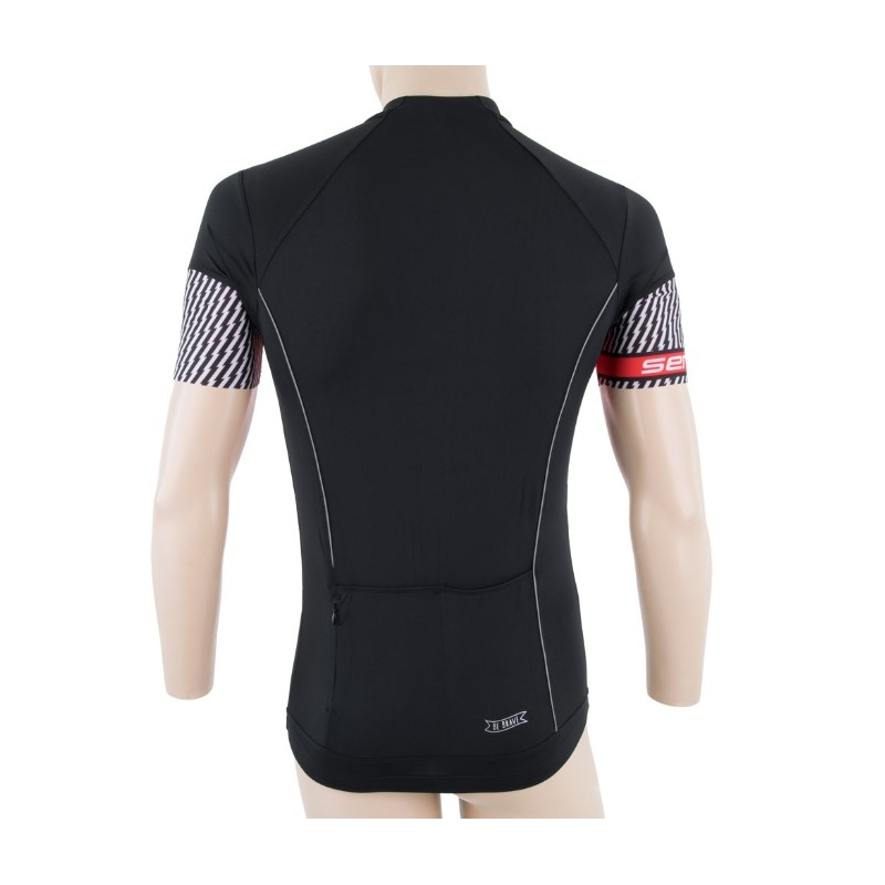 Sensor Race Trikot schwarz-rot - kurzarm Ausverkauf