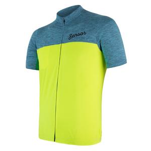 Trikot Sensor Motion blau-gelb - kurzarm Ausverkauf