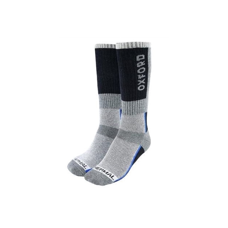 Oxford Thermo-Socken grau-schwarz-blau