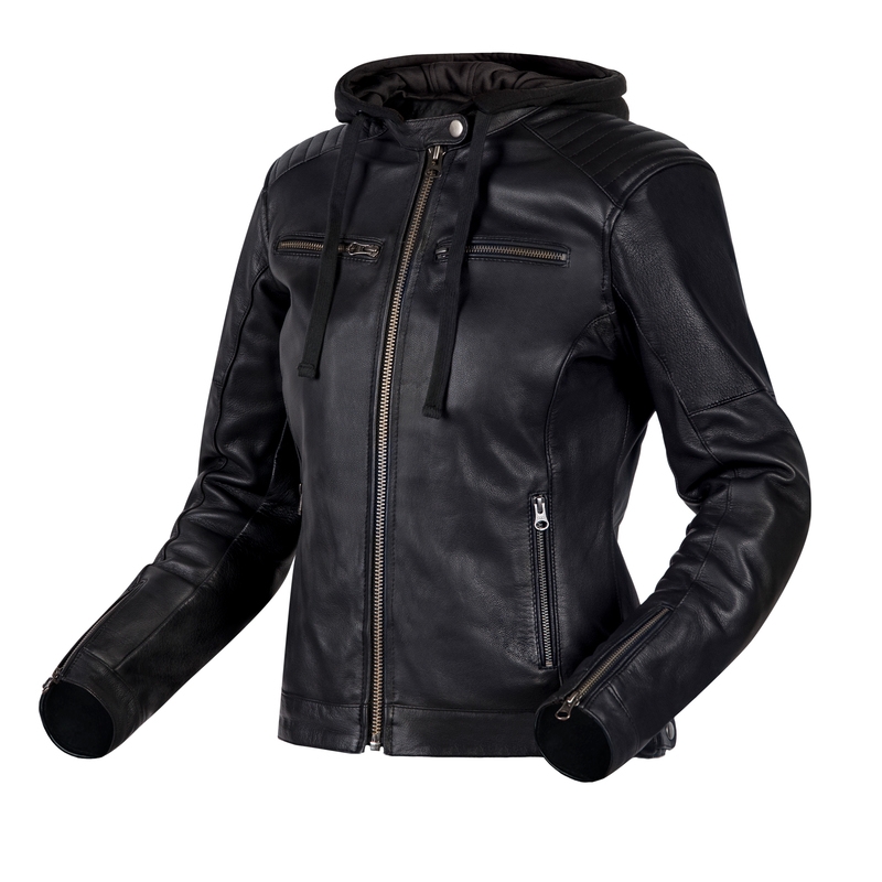 Women's Ozone Striker Motorradjacke Schwarz