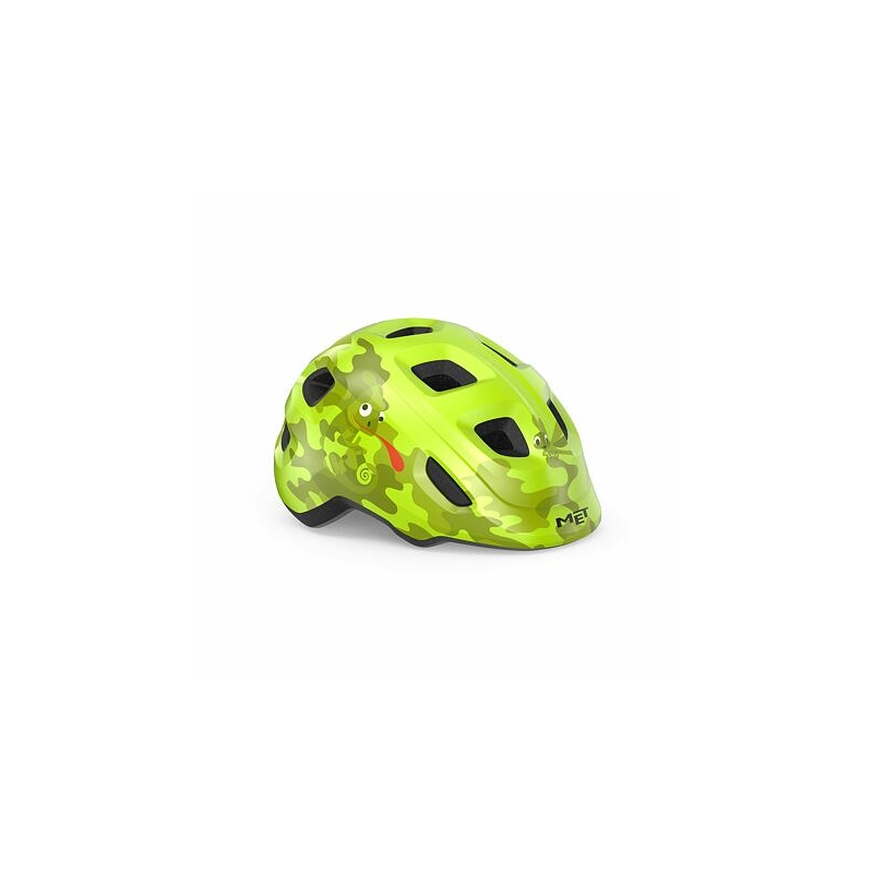 MET Hooray Chamäleon grüner Fahrradhelm für Kinder Ausverkauf