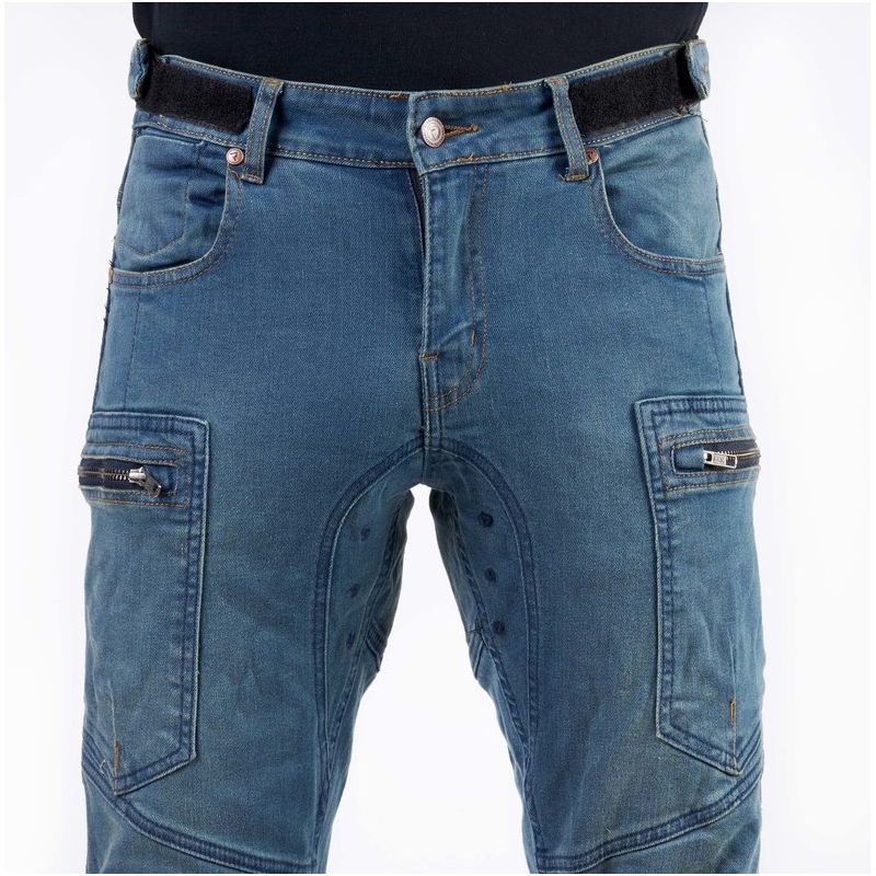 Rebelhorn Urban III Motorradjeans, blau