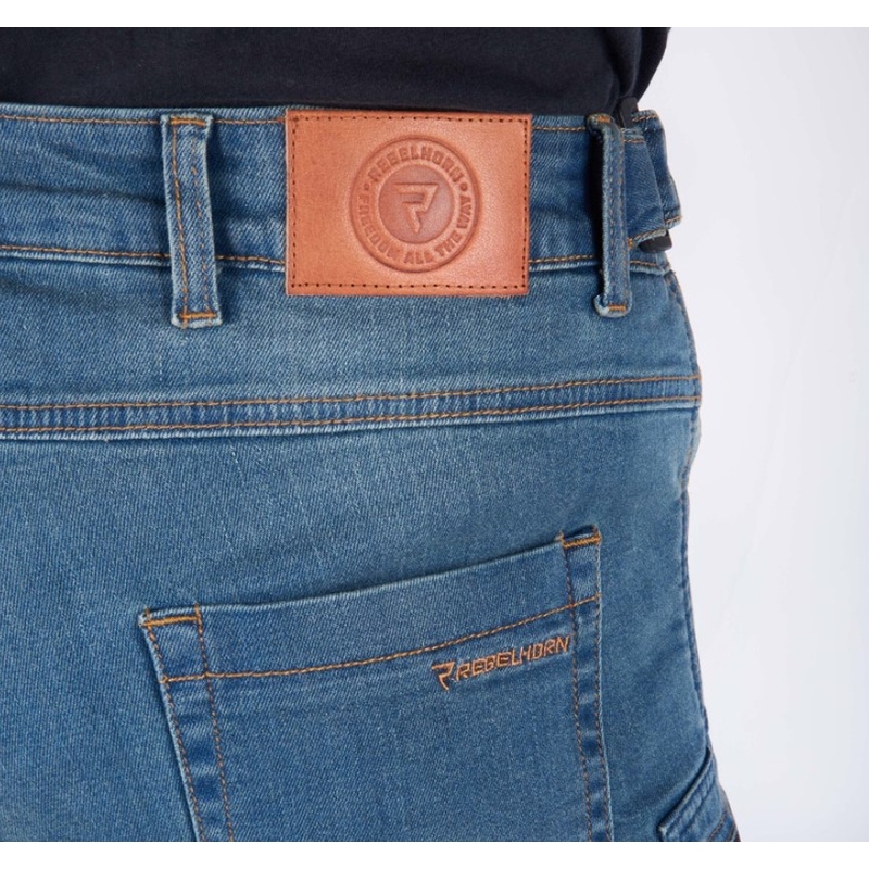 Rebelhorn Urban III Motorradjeans, blau