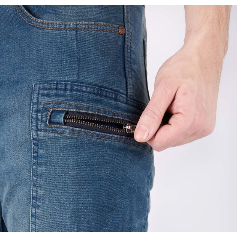 Rebelhorn Urban III Motorradjeans, blau