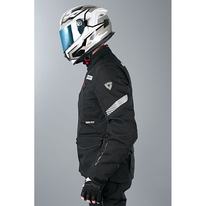 Revit Neptune GTX Schwarz Motorradjacke Ausverkauf