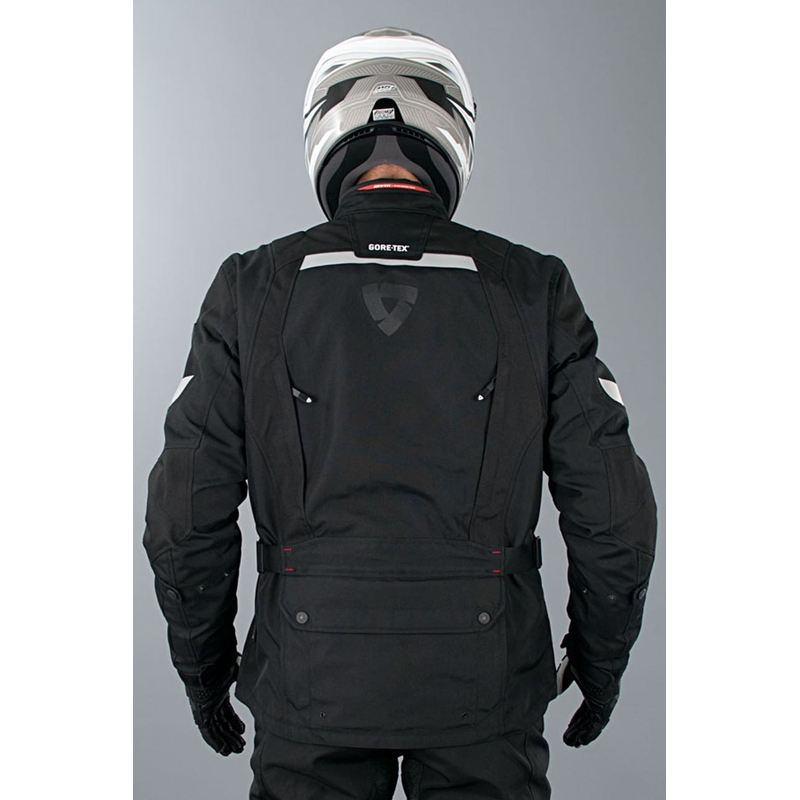 Revit Neptune GTX Schwarz Motorradjacke Ausverkauf