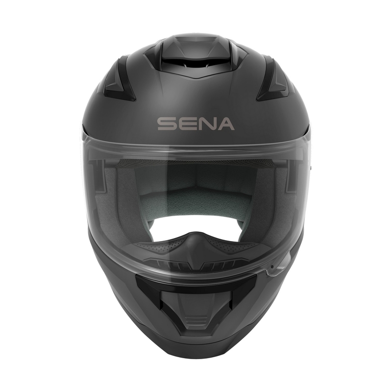Integral-Motorradhelm mit Mesh-Headset SENA Stryker Schwarz Matt