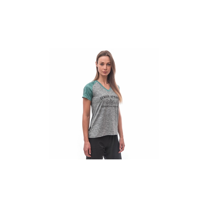 SENSOR CYKLO CHARGER Damen Freies Trikot grau/mint Ausverkauf