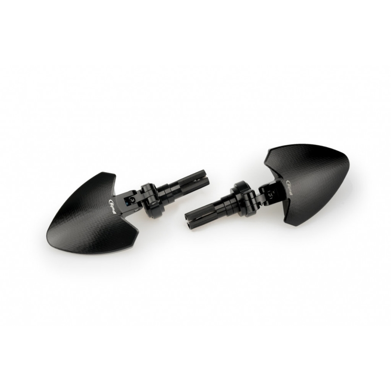 Spiegel PUIG FOLD schwarz links