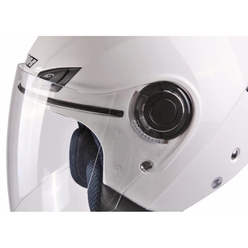 Offener Rollerhelm Nox N180 Next weiß