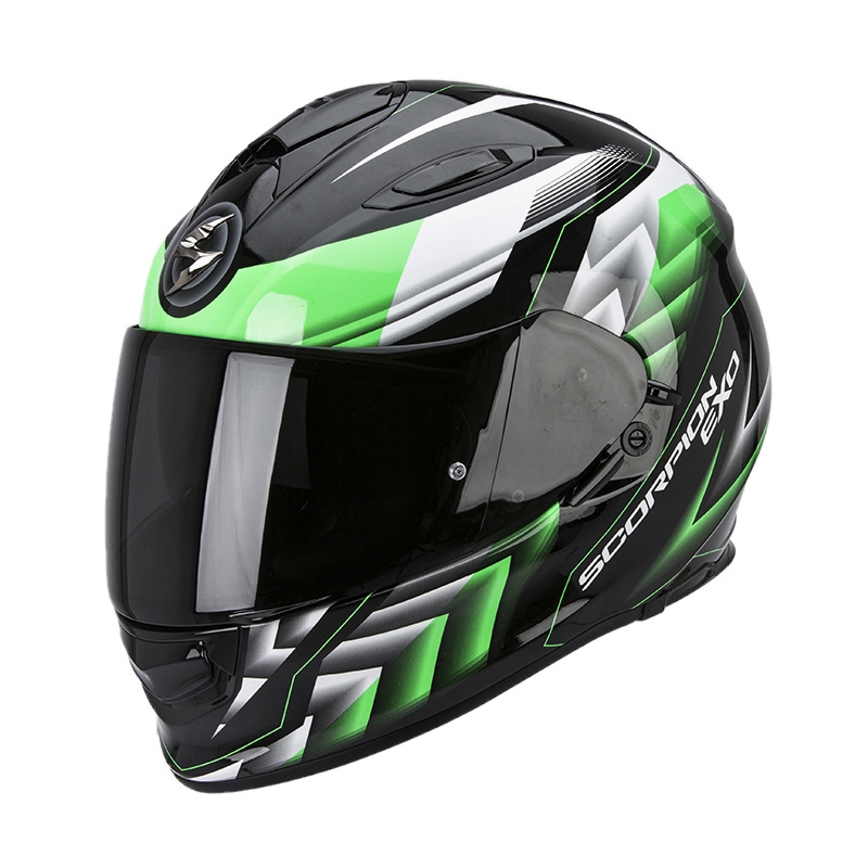 Moto Integralhelm Scorpion EXO-510 Air Scale schwarz-grün Ausverkauf