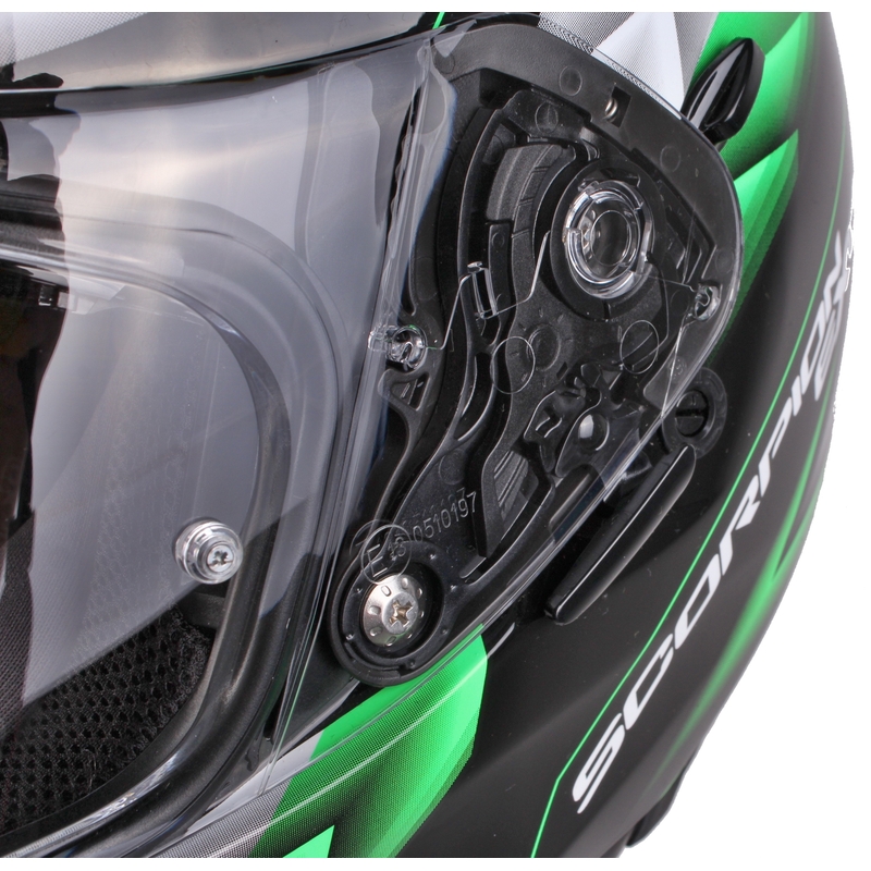 Moto Integralhelm Scorpion EXO-510 Air Scale schwarz-grün Ausverkauf