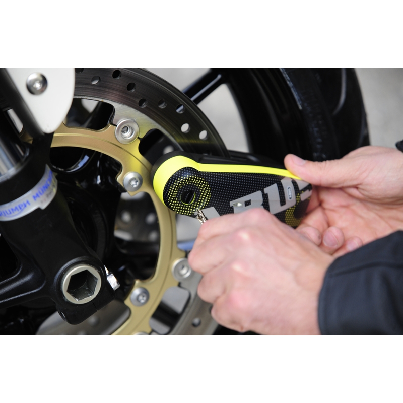 Alarmschloss für Scheibe Abus Detecto 7000 RS1 gelb