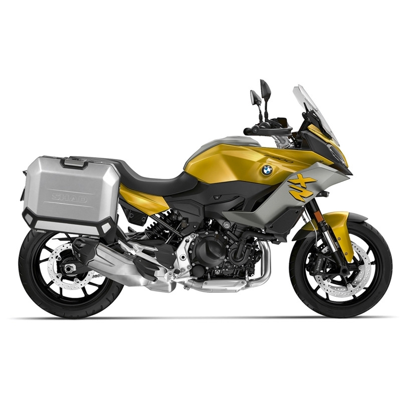 Complete set of 36L / 36L SHAD TERRA aluminum side cases, including mounting kit SHAD BMW F 900 XR