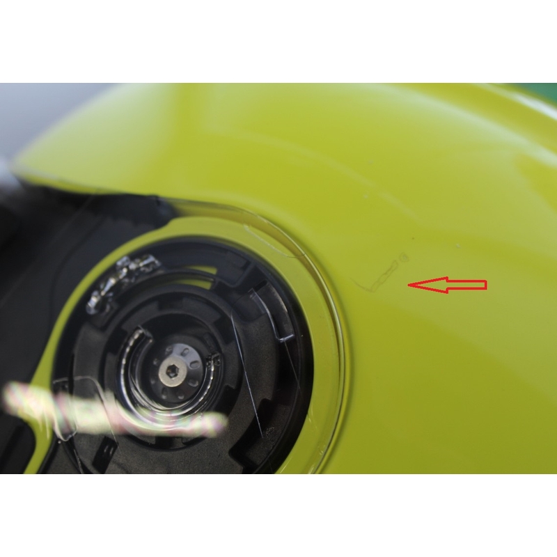 RSA TR-01 gelb Motorradhelm zu verkaufen Ausverkauf