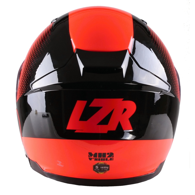 Lazer MH2 V'sible fluo rot tip-up Motorradhelm Ausverkauf
