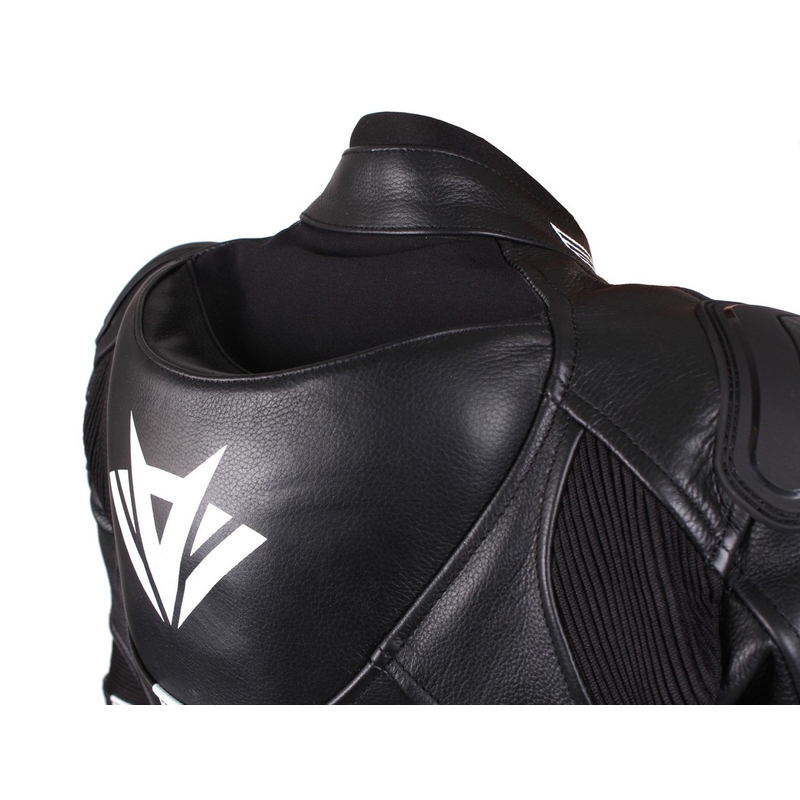Damen Motorradjacke RSA Virus schwarz-weiß - II. Qualität