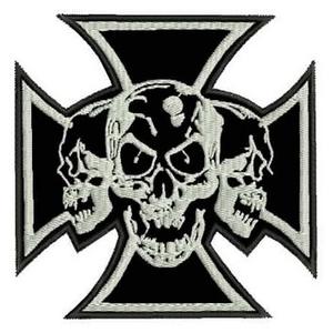 Aufnäher Kreuz - groß