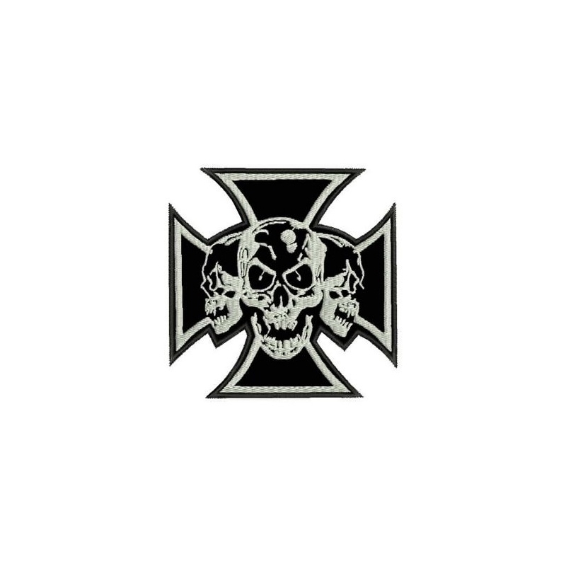 Aufnäher Kreuz - groß