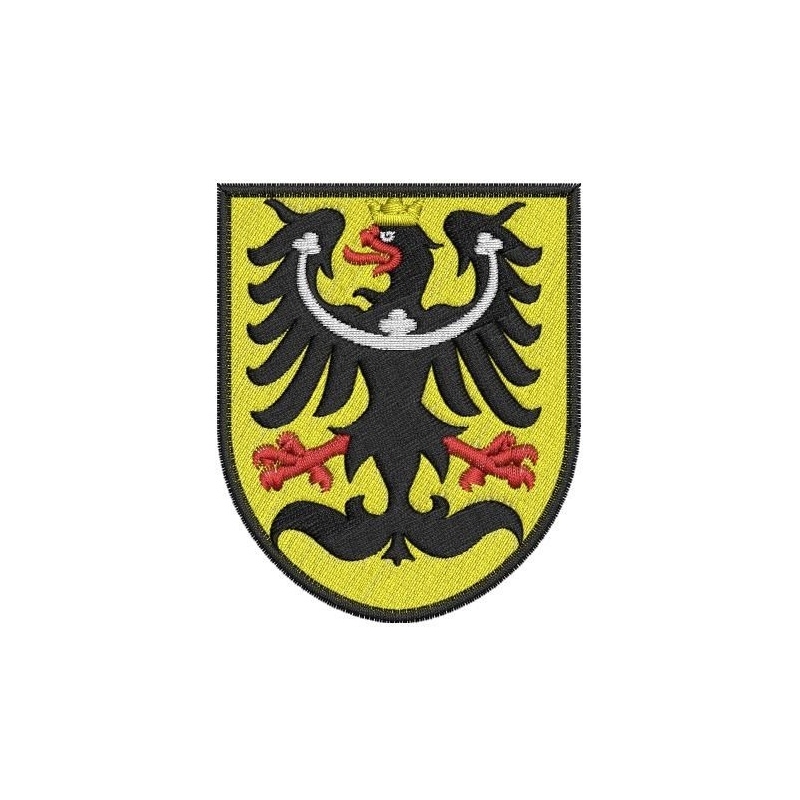Wappenaufnäher Schlesien