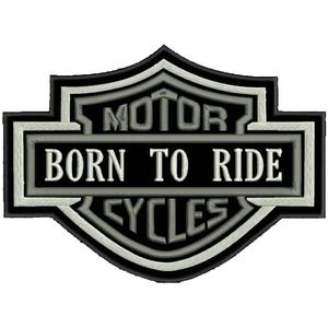 Patch Motor Cycles grau