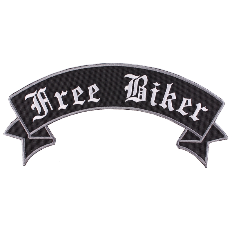 Freier Biker-Bandaufnäher