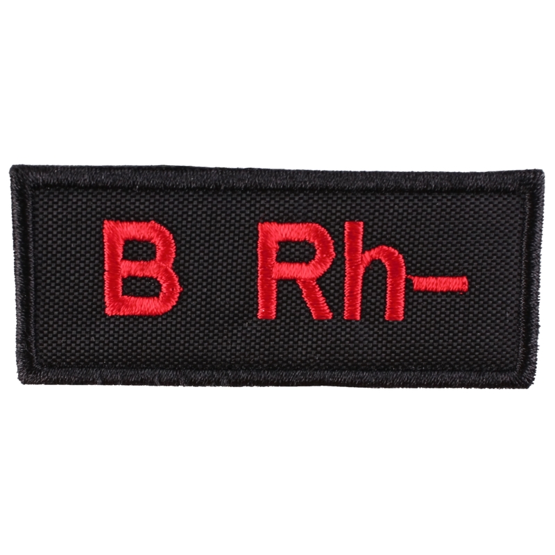 Pflaster mit Blutgruppe B Rh-