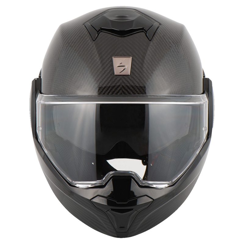 Scorpion EXO-TECH Carbon schwarz glänzend Kipphelm