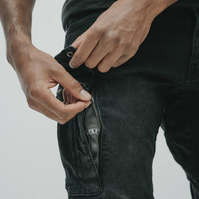 Rebelhorn Vandal Motorradjeans schwarz