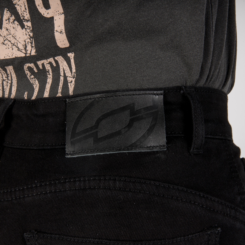Ozone Striker SF Schwarze Motorradjeans für Frauen