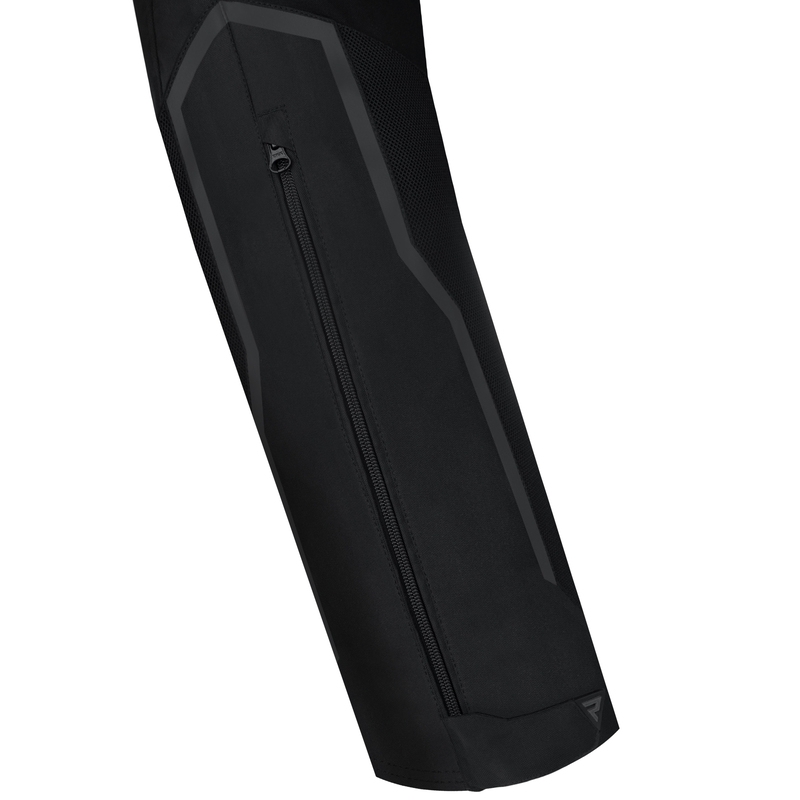 Motorradhose Rebelhorn Hiflow IV schwarz verlängert