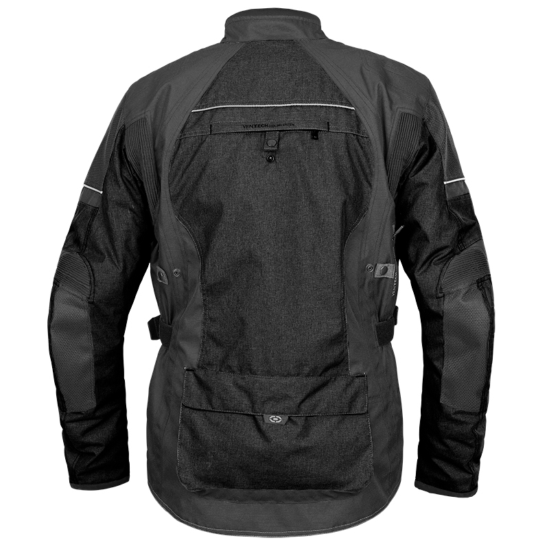 Motorradjacke 4SQUARE Discovery schwarz Ausverkauf