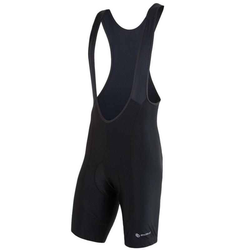 SENSOR CYKLO ENTRY kurze Herrenhose mit Hosenträgern echt schwarz Ausverkauf