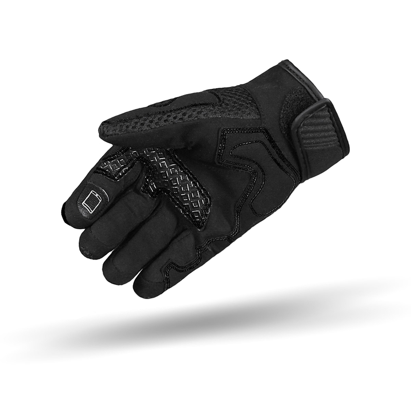 Damen Motorradhandschuhe Street Racer Stunt schwarz