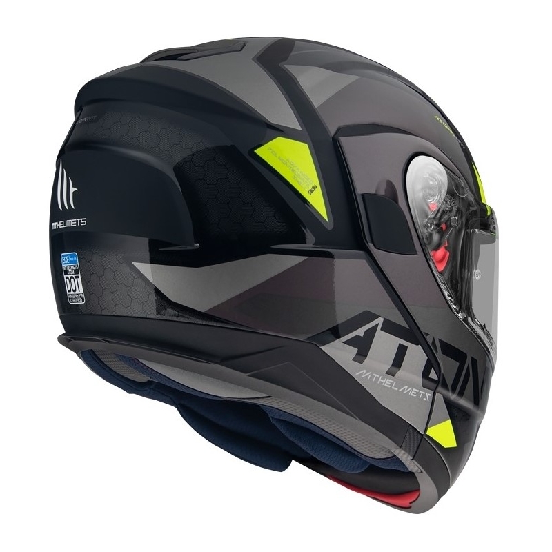 MT Atom SV W17 B2 grau Motorradhelm