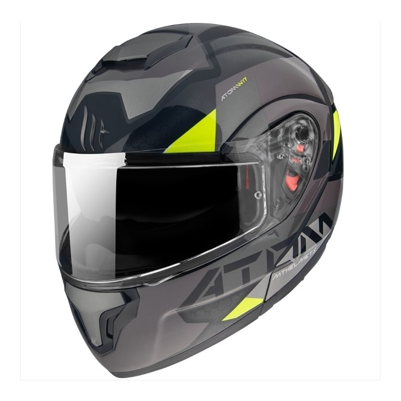 MT Atom SV W17 B2 grau Motorradhelm
