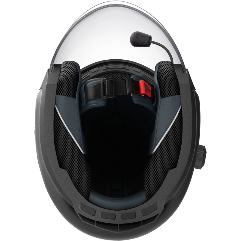 Offener Motorradhelm mit Headset SENA Outstar schwarz-matt Ausverkauf